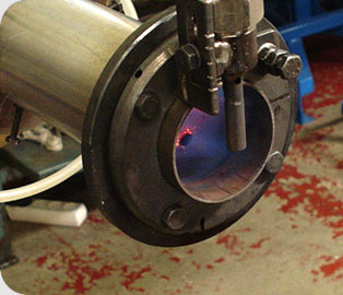 Micro-gas turbine combustion chamber experimental installation